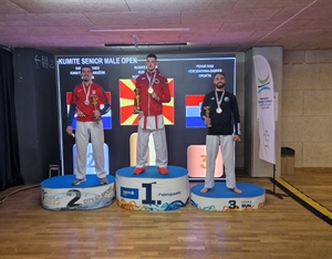 Član Karate kluba Varaždin Enes Garibović osvojio je srebro na Grand Prix Croatia