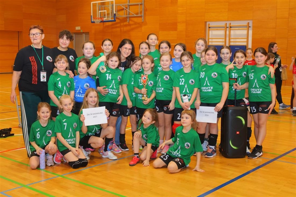 U Čakovcu odigran veliki turnir u mini rukometu za djevojčice “Međimurje 2026.“ – predstavilo se više od 200 igračica iz 18 ekipa