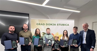 Proglašeni najbolji sportaši Grada Donja Stubica za 2025. godinu, nagrade im uručio gradonačelnik Gospočić