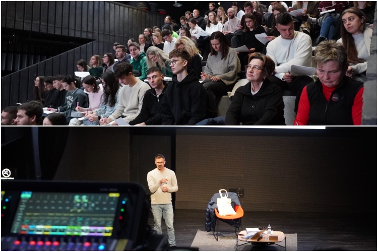 Velik interes mladih za predavanje Tonija Miluna o financijskoj pismenosti u organizaciji Savjeta mladih KZŽ