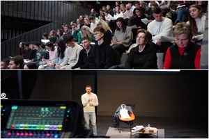 Velik interes mladih za predavanje Tonija Miluna o financijskoj pismenosti u organizaciji Savjeta mladih KZŽ