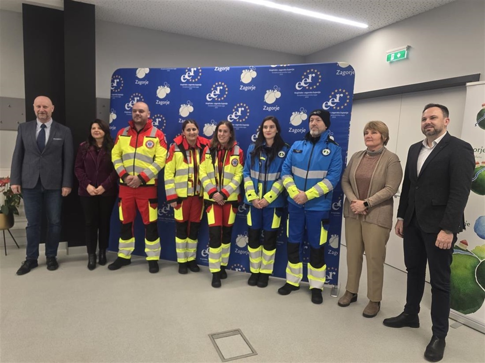 Krapinsko-zagorska županija nabavila 150 tisuća eura vrijednu odjeću i obuću za djelatnike Zavoda za hitnu medicinu