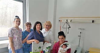 Obitelj Bogdan bogatija za deveto dijete, stigle čestitke i poklon paket