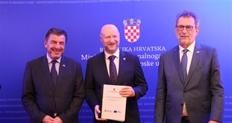 SNAŽAN INVESTICIJSKI CIKLUS: Župan Kolar potpisao preko 29 milijuna eura vrijedne ugovore za zdravstvo i obrazovanje na području županije