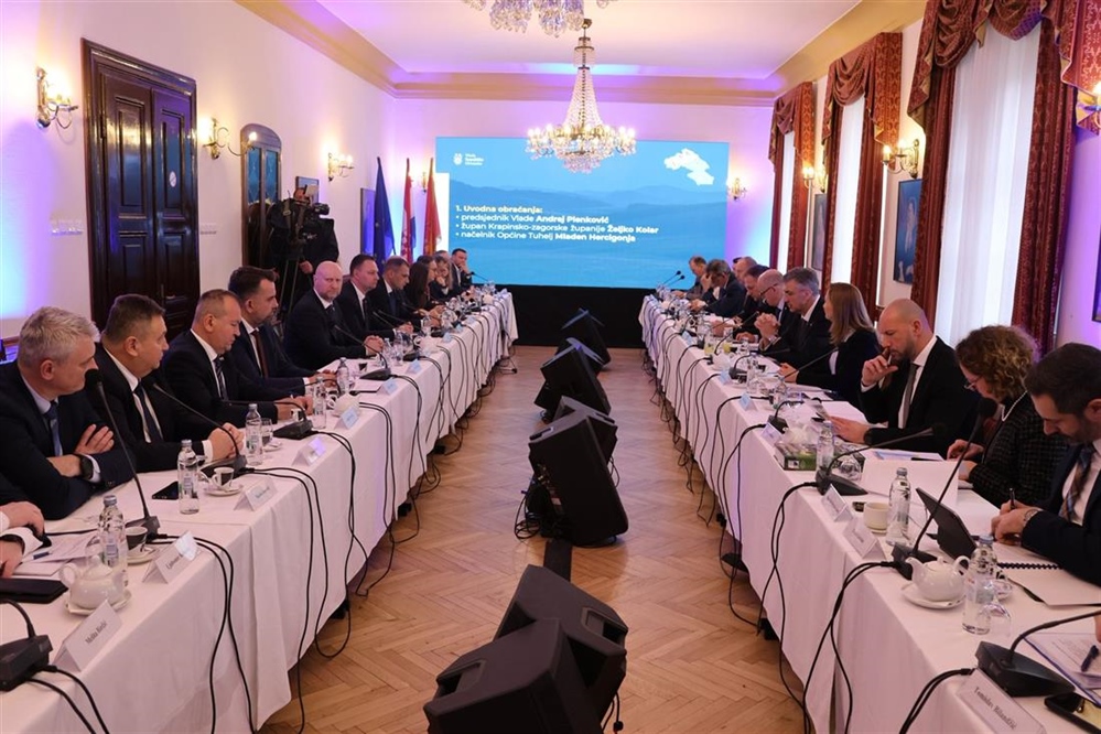 Župan Kolar ugostio premijera Plenkovića, ministre i župane: U dvije godine u KZŽ bit će uloženo preko 200 milijuna eura