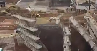 Urušila se skela na gradilištu na Rebru – radnici pobjegli u zadnji čas