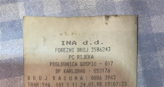 Račun iz 1998. godine zapalio hrvatski forum - "Nekad si za 20 kuna vozio cijelu noć"