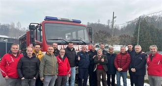 Vatrogasci DVD-a Jazvine nabavili novo vatrogasno vozilo uz pomoć prijatelja iz Autrije, Općine Radoboj i privatnih donatora