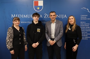 Međimurje ponosno: župan Posavec ugostio europskog prvaka Davida Pahora