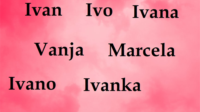 Sretan imendan današnjim slavljenicima!