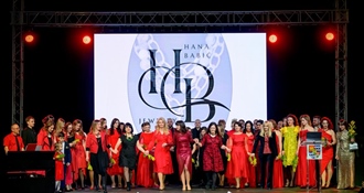 Varaždinci zajedno u javnozdravstvenoj akciji: crvenim i žutim haljinama protiv moždanog udara i raka vrata maternice