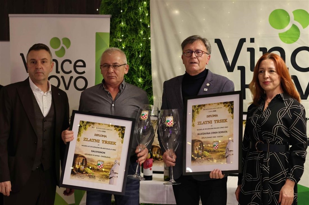 Na 33. izložbi mladih vina u Ludbregu rekordan broj vina i zlatnih medalja!