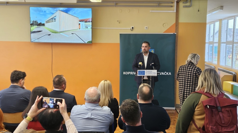 Koprivničko-križevačka županija pokreće najveći investicijski ciklus u školstvo - više od 40 milijuna eura za modernizaciju škola