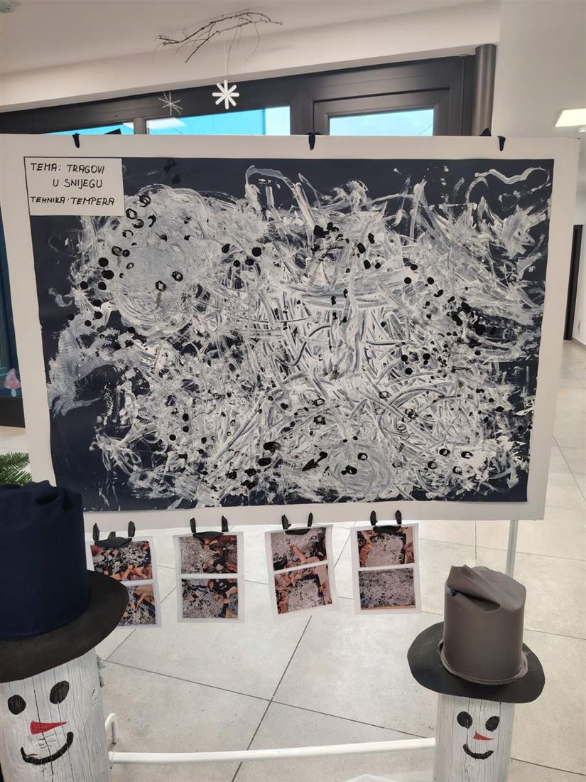 Noć muzeja u znaku dječje kreativnosti: DV Budinščina predstavio "Zimski san malog sela"