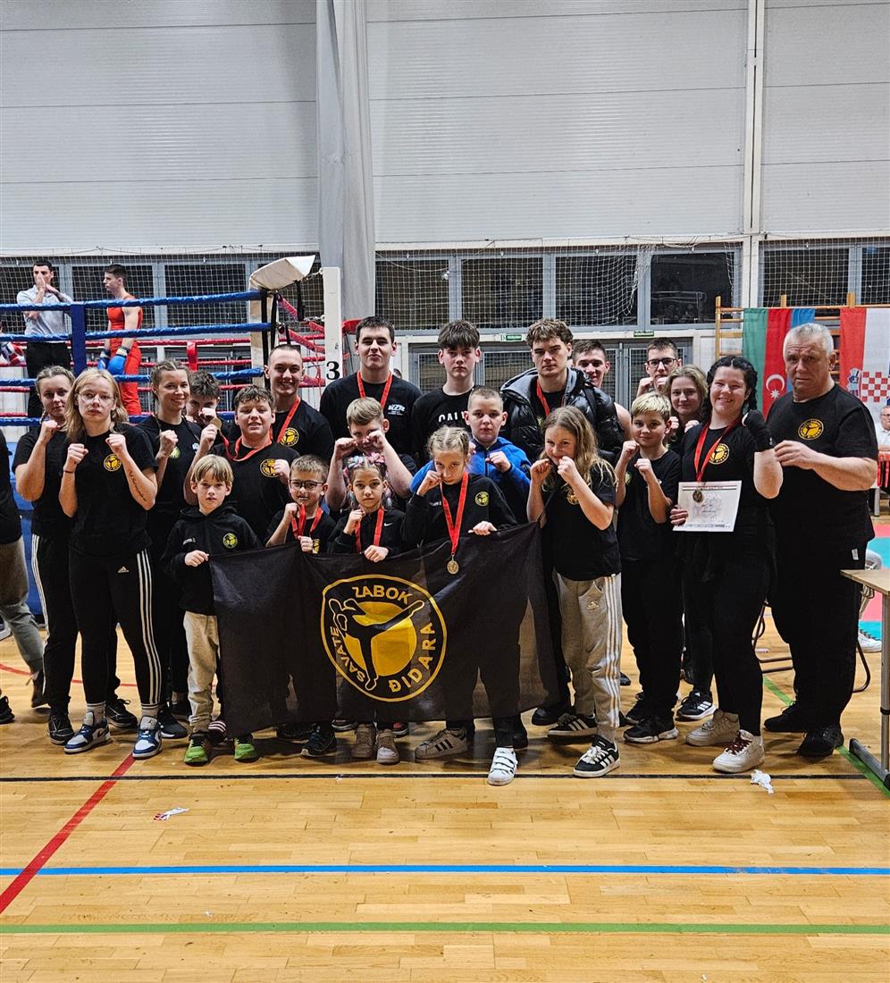 Uspješan turnir: Zagorski savate borci iz Mađarske donijeli pregršt medalja