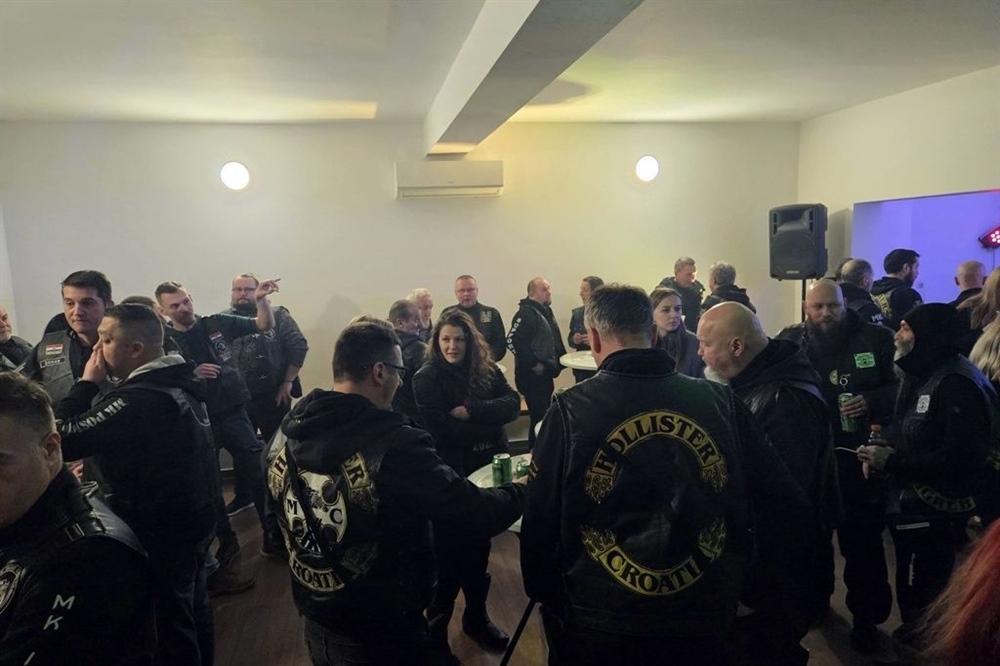 Stotine motociklista na 22. Winter partyju MK Aqua Bikers u Varaždinskim Toplicama