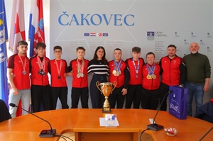 Gradonačelnica Cividini ugostila čakovečke judaše nakon iznimno uspješne natjecateljske sezone