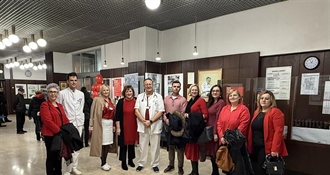 “Dan crvenih haljina“ obilježen diljem Zagorja, zamjenica župana Petek podržala akciju u SB Krapinske Toplice