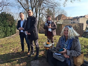 Povodom obilježavanja Slovenskog dana kulture Na bedemu Starog grada, održan program „Na kavu s Vrazom“