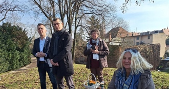 Povodom obilježavanja Slovenskog dana kulture Na bedemu Starog grada, održan program „Na kavu s Vrazom“