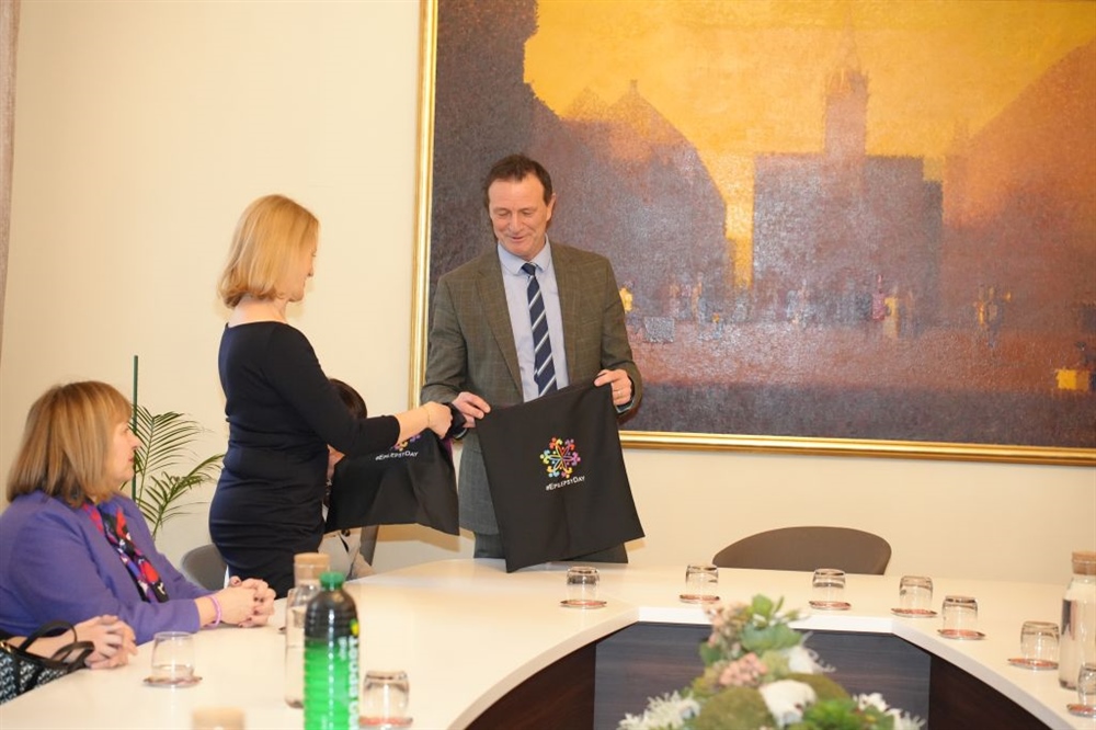 Povodom obilježavanja Međunarodnog dana epilepsije, varaždinski gradonačelnik priredio prijem u Vijećnici