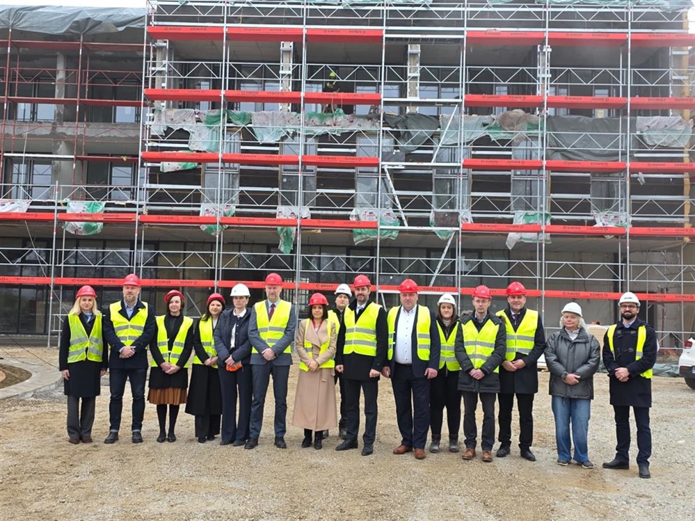 Župan Kolar i ministar Glavina obišli radove u SB Stubičke Toplice: Dignut ćemo konkurentnost lječilišta, općine kao destinacije i cijele županije