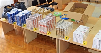 Varaždin: Uhićena petorka kod koje su pronađeni duhan, cigarete, droga i oružje