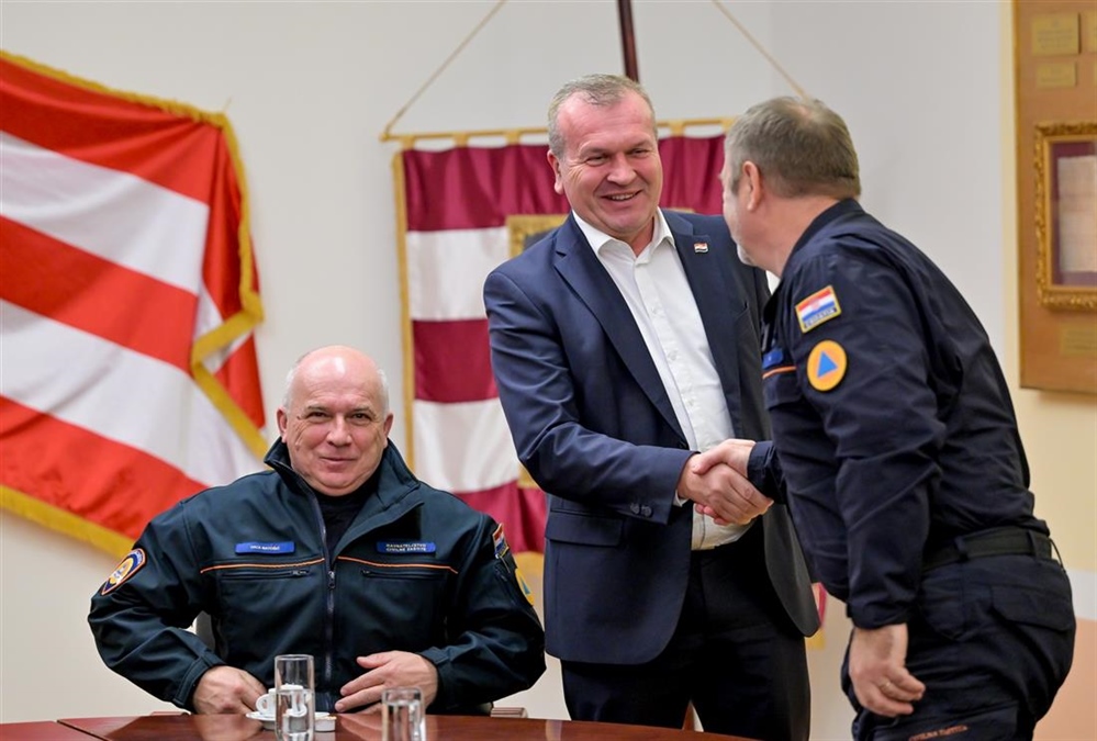 Uz Dan europskog broja 112 Varaždinska županija upriličila prijem za djelatnike Županijskog centra 112