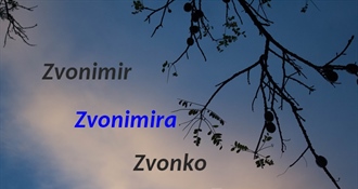 Danas imendan slave naši najglasniji slavljenici: Zvonimir, Zvonimira, Zvonko, Zvone....