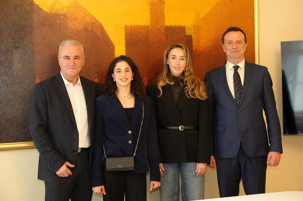 Gradonačelnik Bosilj održao prijem za uspješnu ritmičarku Tamaru artić, prvakinju Hrvatske