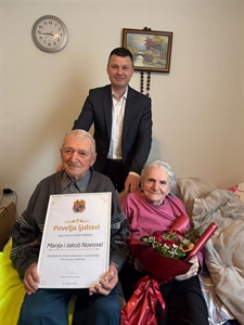 Slavlje ljubavi u općini Jalžabet - Načelnik Solar posjetio jubilarne parove