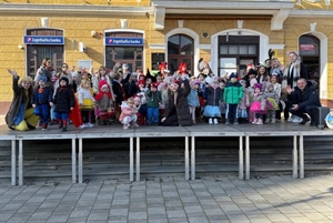U Mariji Bistrici djeca iz vrtića na fašnik tradicionalno posjetila načelnika