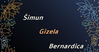 Želimo sve najbolje današnjim godovnjacima - Šimunu, Gizeli, Bernardici i Vilimu!