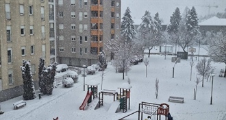 U Varaždinu 20 centimetara snijega, više imali samo Zavižan i Puntijarka