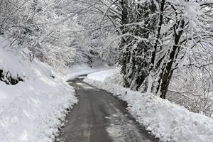 Nakon više od 25 cm snijega, jutros zatvorene pojedine dionice u Jesenju, a dio naselja nema struje