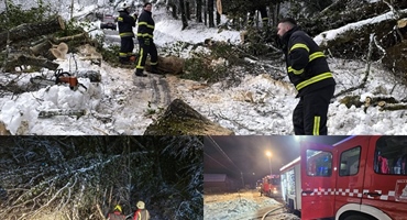 Najviše posla oko saniranja posljedica snježnog nevremena imali vatrogasci na sjeveru Hrvatske - evo gdje su imali najviše intervencija