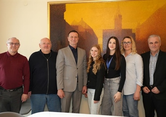 Gradonačelnik Bosilj ugostio zlatne kadetske reprezentativke Hrvatske, članice ŽRK „KOKA“