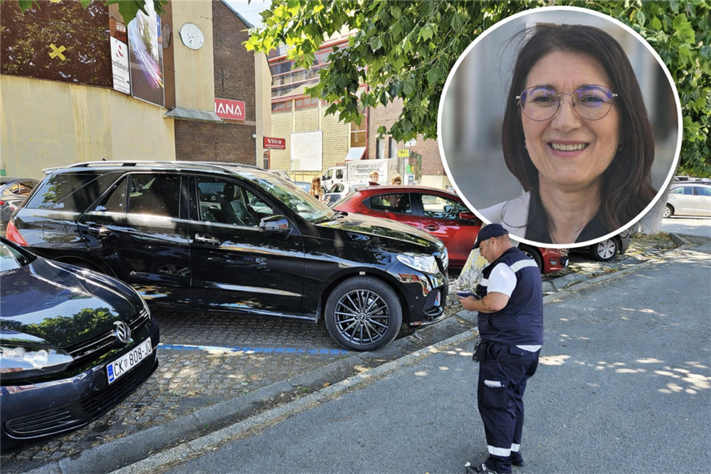 Kad parkiraš službeno vozilo na nogostupu, pa se braniš da tako parkiraju i drugi, ali ti drugi dobivaju kazne!