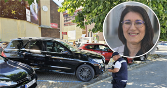 Kad parkiraš službeno vozilo na nogostupu, pa se braniš da tako parkiraju i drugi, ali ti drugi dobivaju kazne!