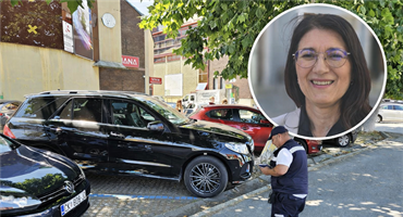 Kad parkiraš službeno vozilo na nogostupu, pa se braniš da tako parkiraju i drugi, ali ti drugi dobivaju kazne!