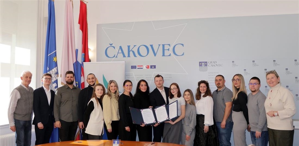 Predsjednici Savjeta mladih Čakovca, Koprivnice i Opatije potpisali Sporazum o suradnji i prijateljstvu