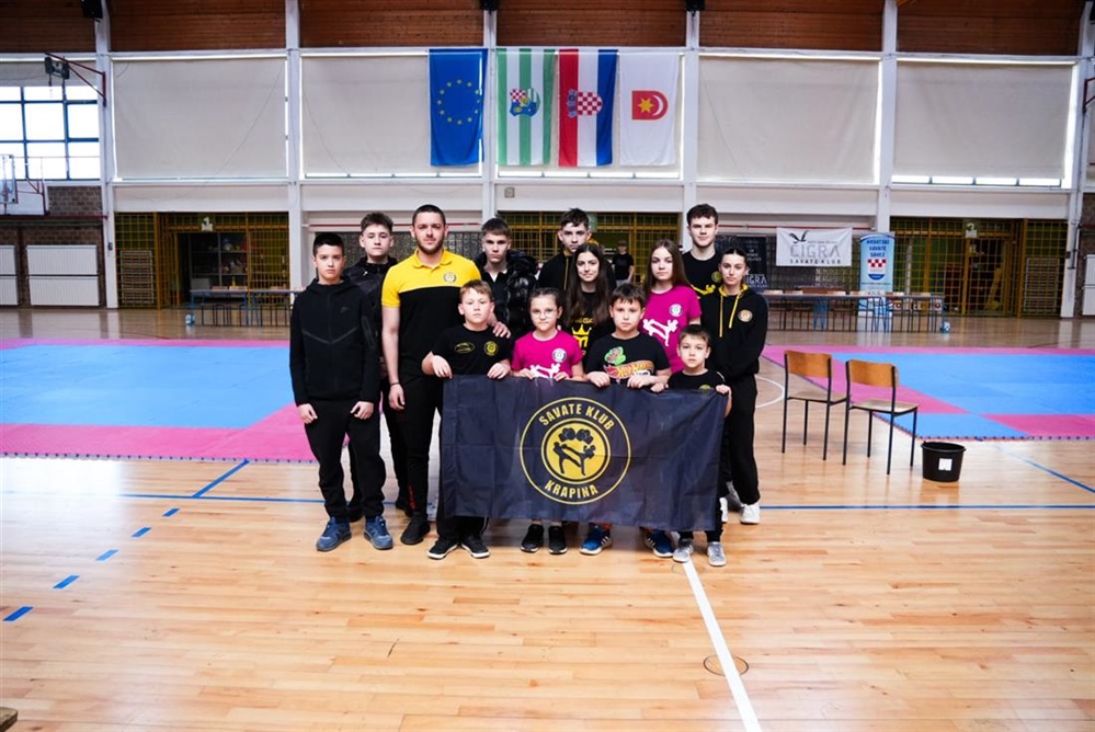 Savate klub Krapina briljirao na Prvenstvu Hrvatske: Četiri zlata, dva srebra i bronca te u ukupnom poretku zauzeli treće mjesto