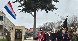 U Suhovarima otkriven spomenik poginulim pripadnicima 7. gardijske brigade „Puma“ povodom 33. obljetnice akcije „Drače“