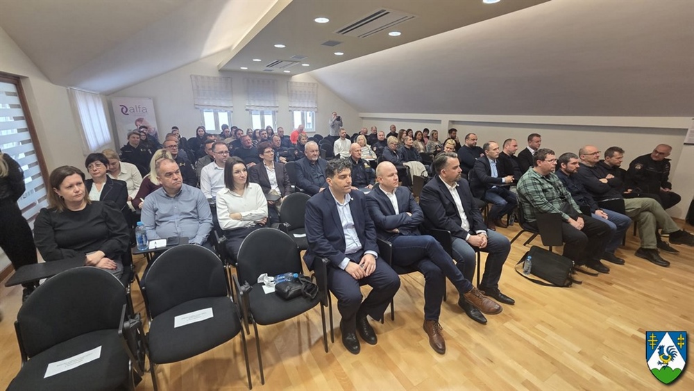 Povodom Međunarodnog dana civilne zaštite održan okrugli stol “Urbana sigurnost i okolišne prijetnje“, sudjelovao i župan Golubić