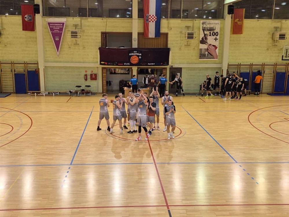 KK Krapina nastavila niz domaćih pobjeda, ovaj put bili su bolji protiv SKK Šibenika