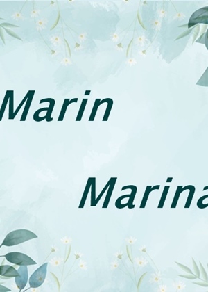 Marin, Marinko, Marinka, Marina... vaš je dan - sretan imendan