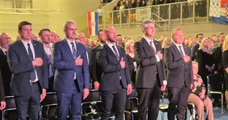 HDZ Varaždinske županije obilježio 36. obljetnicu - Stričak: "Ulažemo u škole, zdravstvo i razvoj cijele županije"