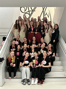 Ponos Međimurja u srcu Europe - Plesačice Vivone osvojile zlato i srebro