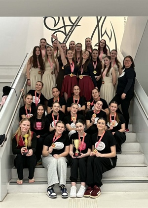 Ponos Međimurja u srcu Europe - Plesačice Vivone osvojile zlato i srebro