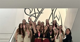 Ponos Međimurja u srcu Europe - Plesačice Vivone osvojile zlato i srebro